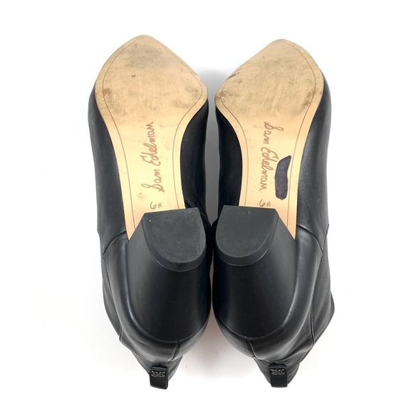 SAM EDELMAN goat leather pointed toe ankle boots - Picture 6 of 13